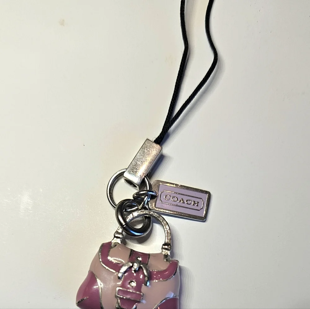 Coach Vintage Lanyard Mini Purse Charm - Picture 2 of 5